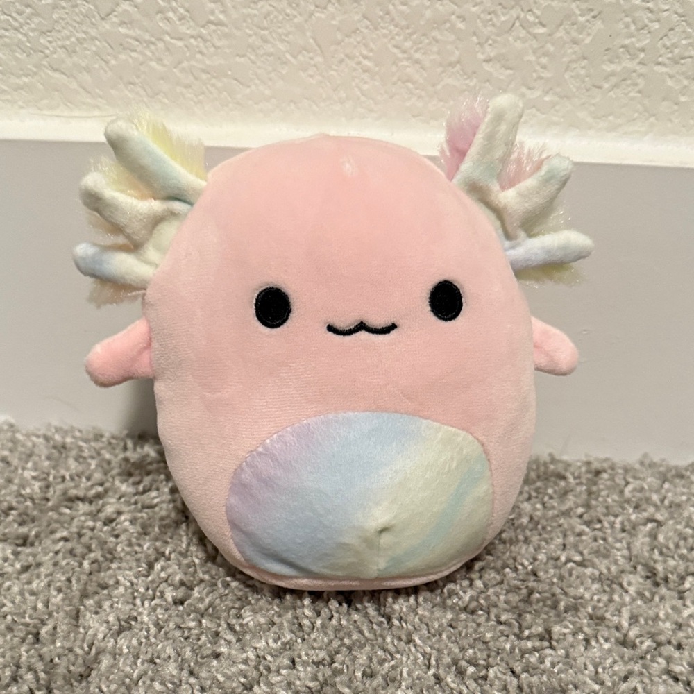 Squishmallows Pink Axolotl Plush